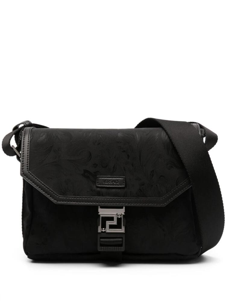 Versace Neo Nylon Jacquard crossbody bag - Black Cover