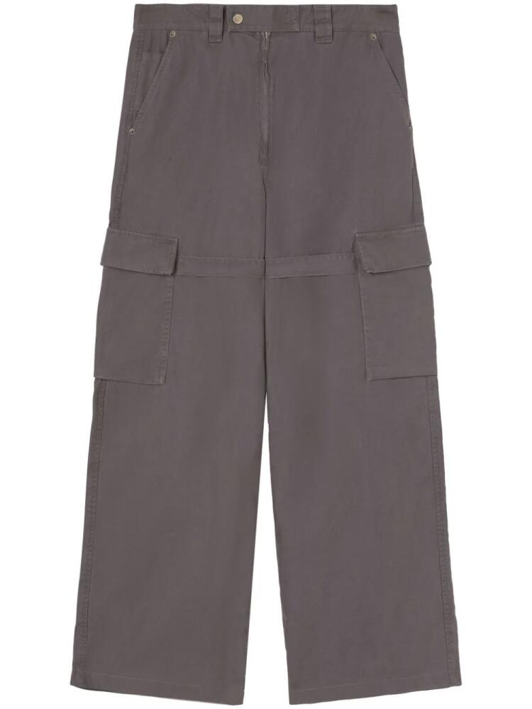 AMBUSH belted-leg cargo trousers - Grey Cover