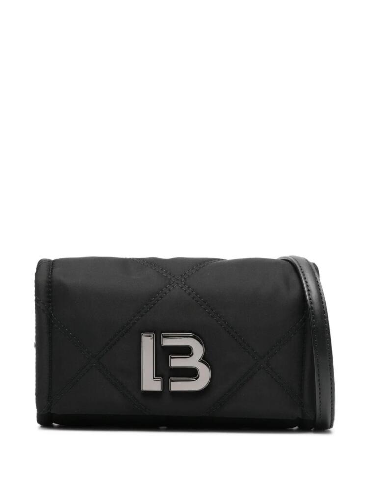 Bimba y Lola XS logo-plaque crossbody - Black Cover