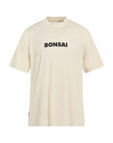 Bonsai Man T-shirt Cream Cotton Cover