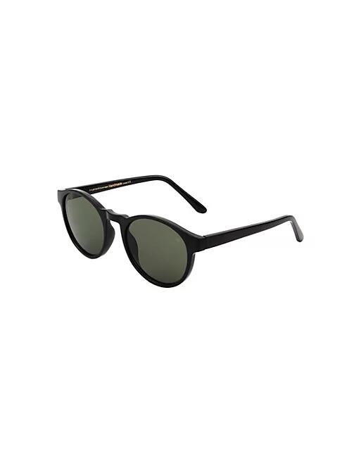 A.Kjaerbede Marvin round sunglasses in black Cover