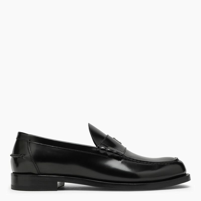 Givenchy Black leather Mr G loafers Cover