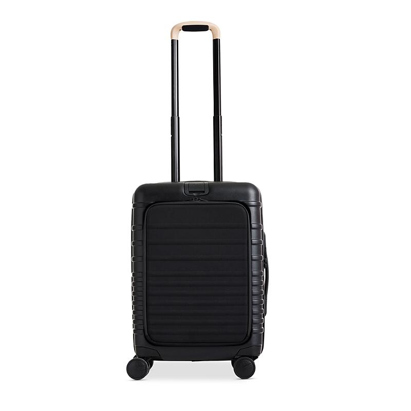 BEIS The Front Pocket Carry on Roller in Black Cover