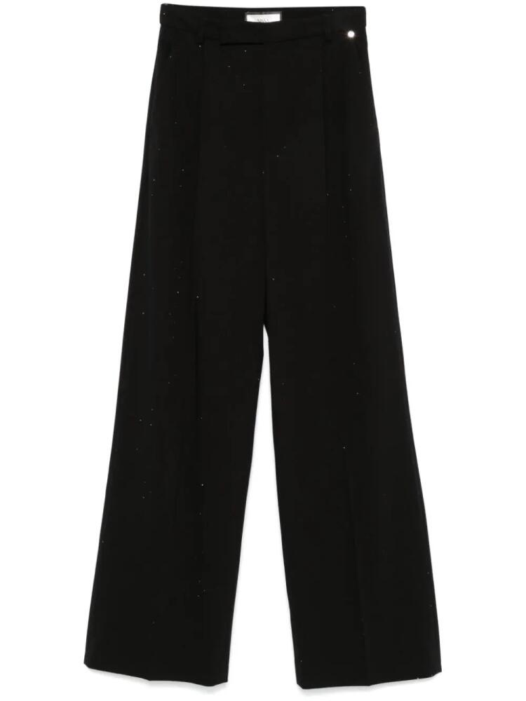 NISSA rhinestone-embellished trousers - Black Cover