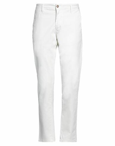 Rar Man Pants Ivory Cotton, Elastane Cover