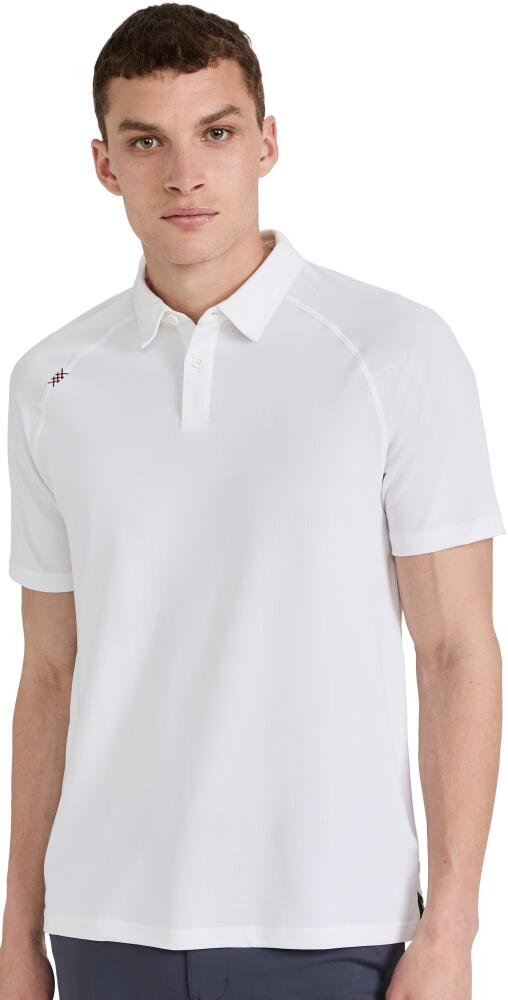 Rhone Delta Pique Polo White Cover