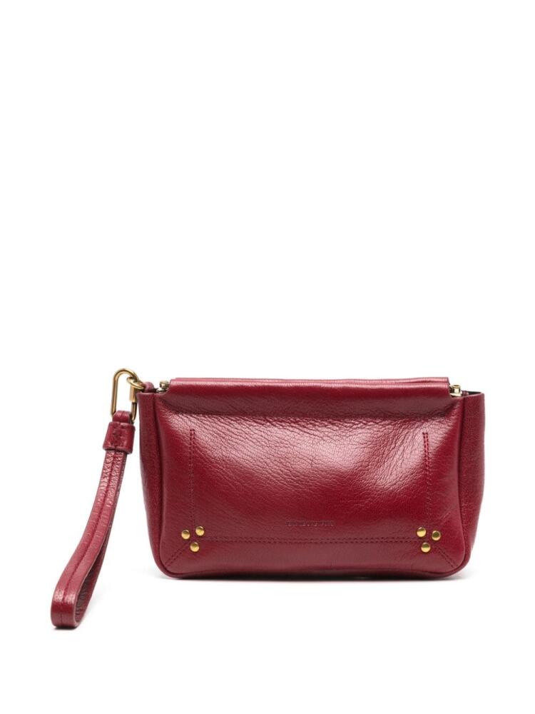 Jérôme Dreyfuss medium Clap clutch bag - Red Cover