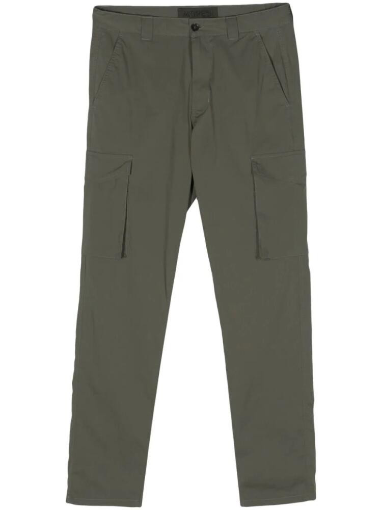 ASPESI poplin cargo trousers - Green Cover