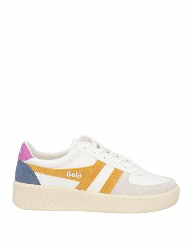 Gola Woman Sneakers Light grey Leather, Textile fibers Cover