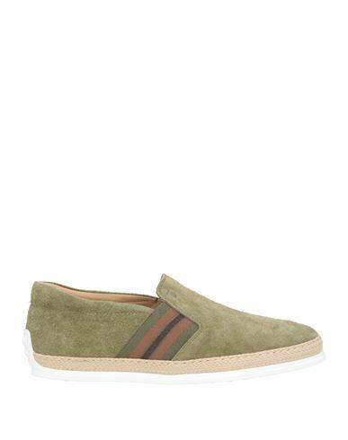 Tod's Man Loafers Military green Soft Leather Cover