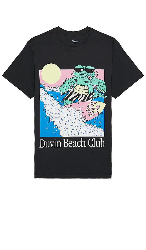 Duvin Design Gator Surf Club Tee in Black Cover