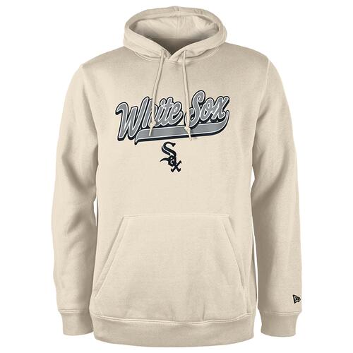 New Era White Sox Hooded Pullover - Mens Tan/Tan Cover