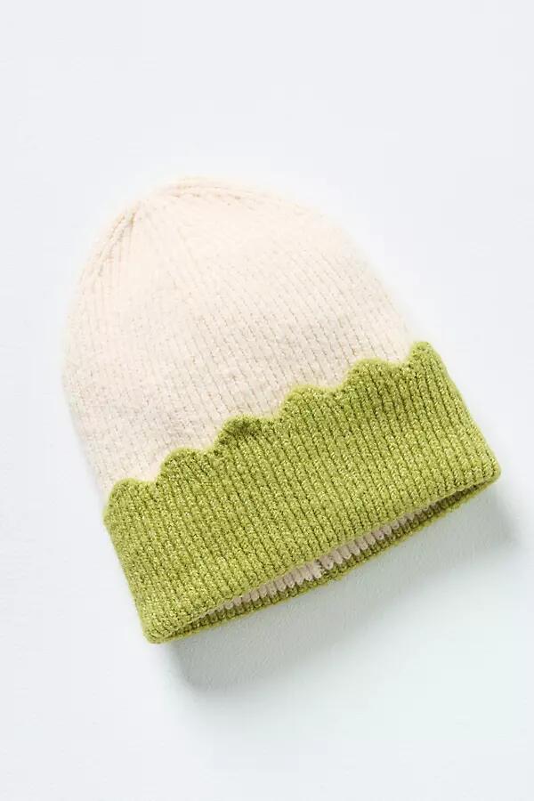 Maeve Scallop Cuff Beanie Cover