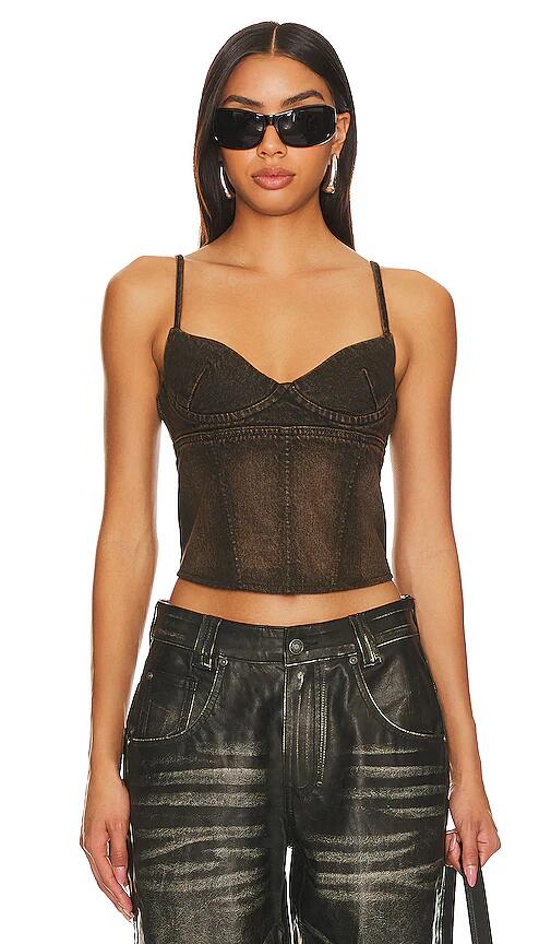 Miaou Kiko Corset in Brown Cover