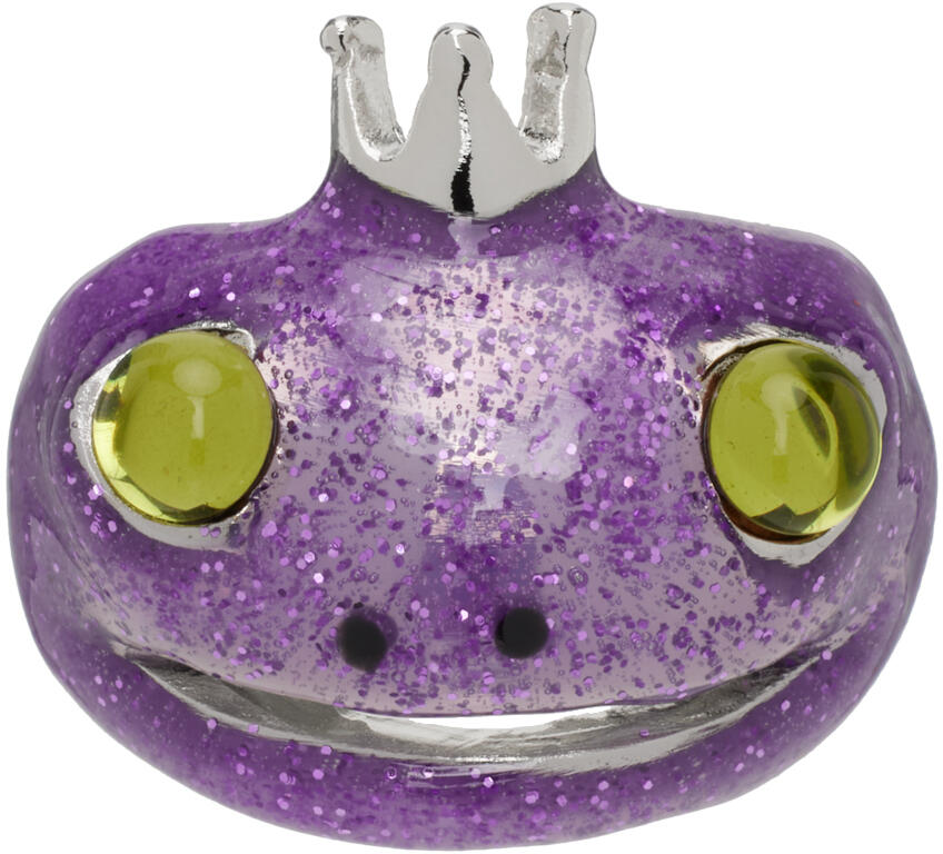 Collina Strada Purple Frog Prince Ring Cover