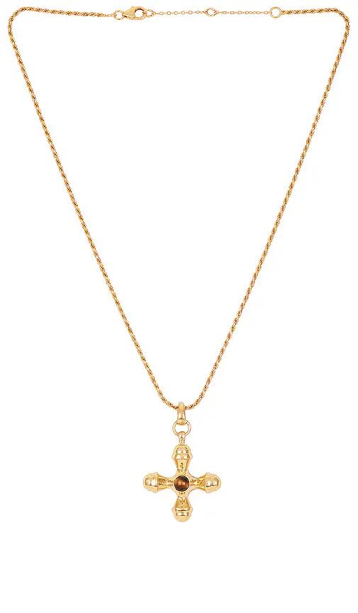 AUREUM Taya Necklace in Metallic Gold Cover