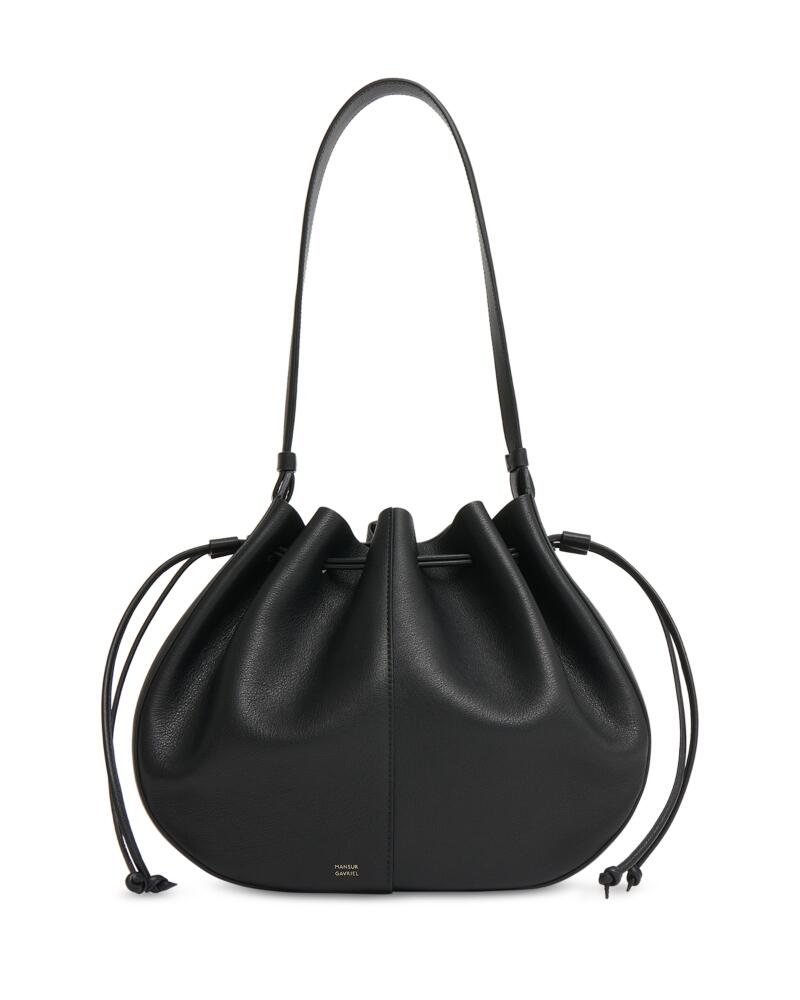 Mansur Gavriel Flores Drawstring Bucket Bag Cover