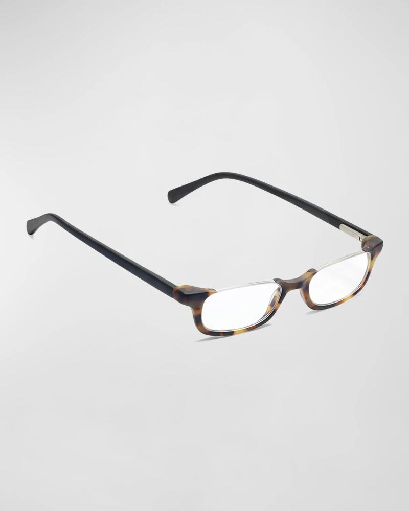 Eyebobs What Inheritance Semi-Rimless Rectangle Acetate Reader Glasses Cover