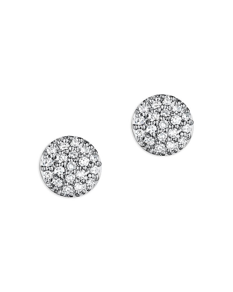 Phillips House Rhodium & 14K Yellow Gold Diamond Micro Infinity Stud Earrings Cover