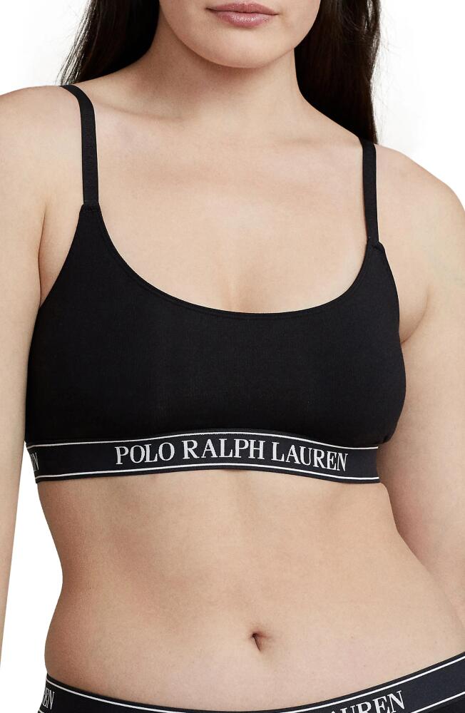 Polo Ralph Lauren Scoop Neck Bralette in Onyx Cover