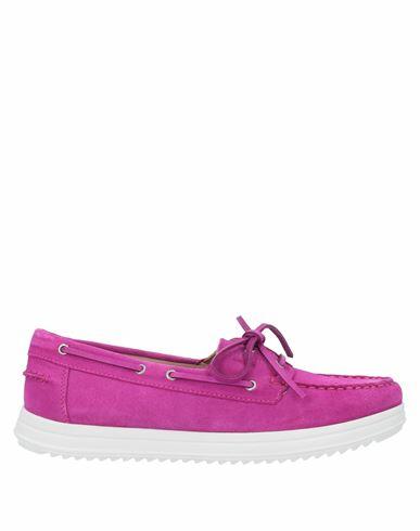 Geox Woman Loafers Mauve Soft Leather Cover