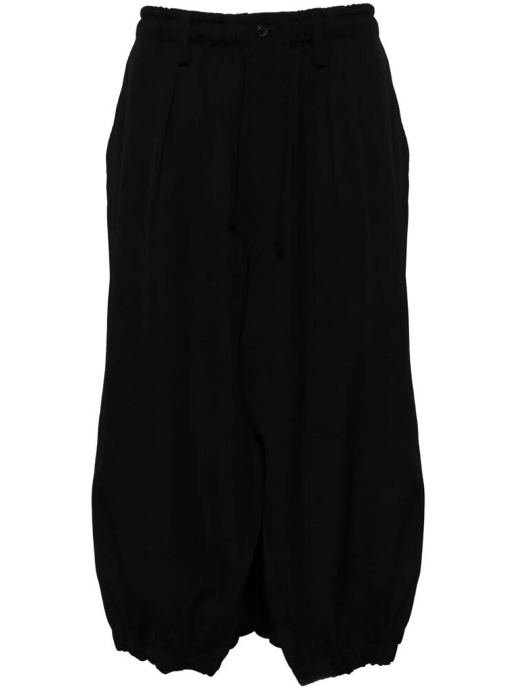 Yohji Yamamoto slash pockets trouser - Black Cover