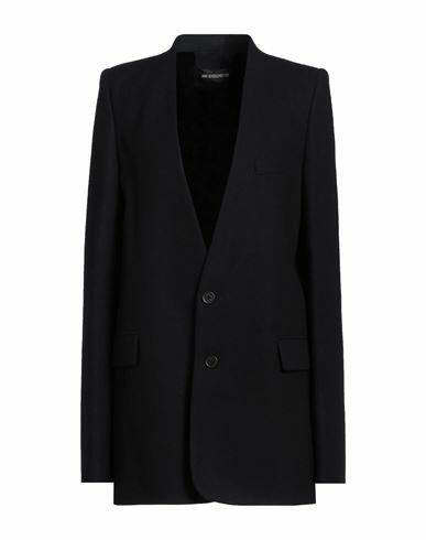 Ann Demeulemeester Woman Blazer Navy blue Virgin Wool Cover