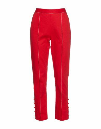 Rosie Assoulin Woman Pants Red Cotton Cover