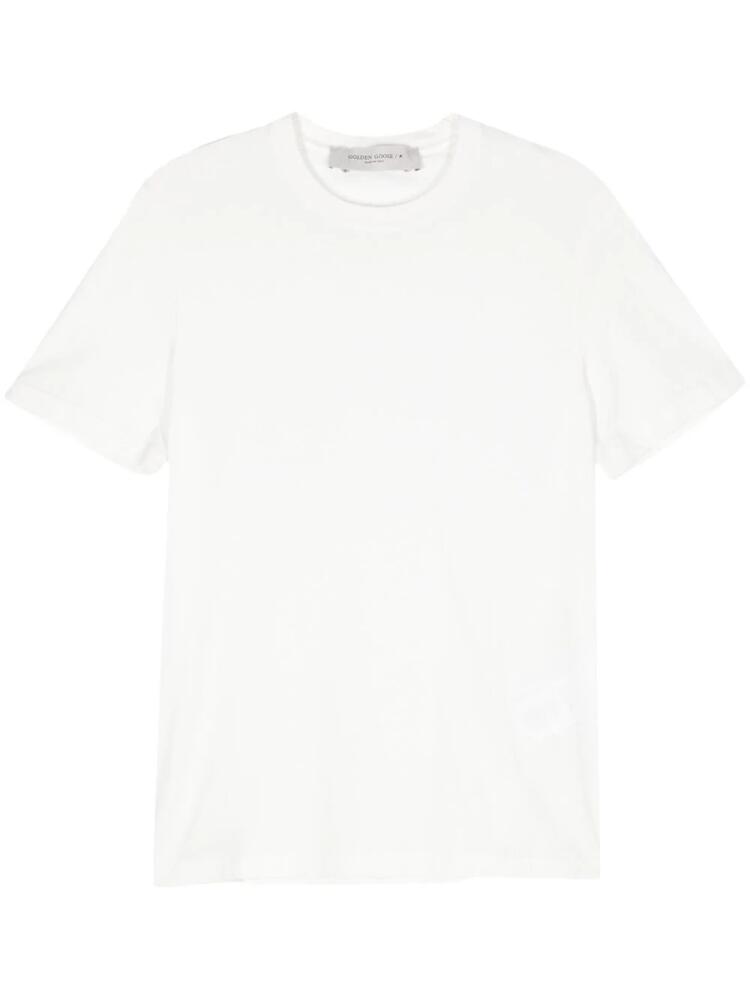 Golden Goose crew-neck cotton T-shirt - White Cover