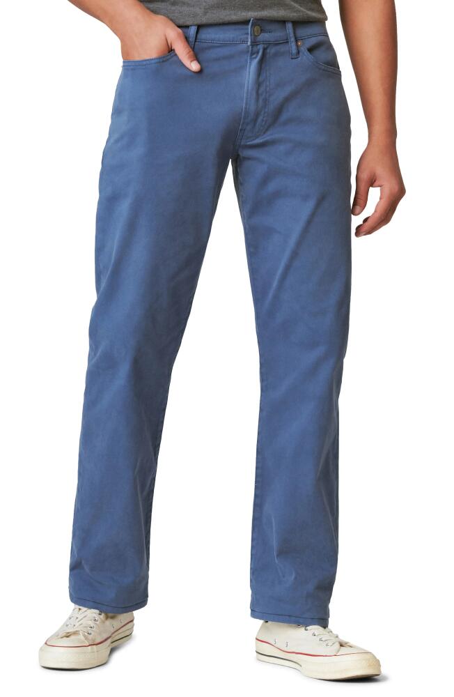 Lucky Brand 363 Relaxed Straight Leg Sateen Pants in Yale Cover