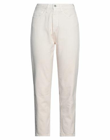 Massimo Rebecchi Woman Pants Beige Cotton Cover