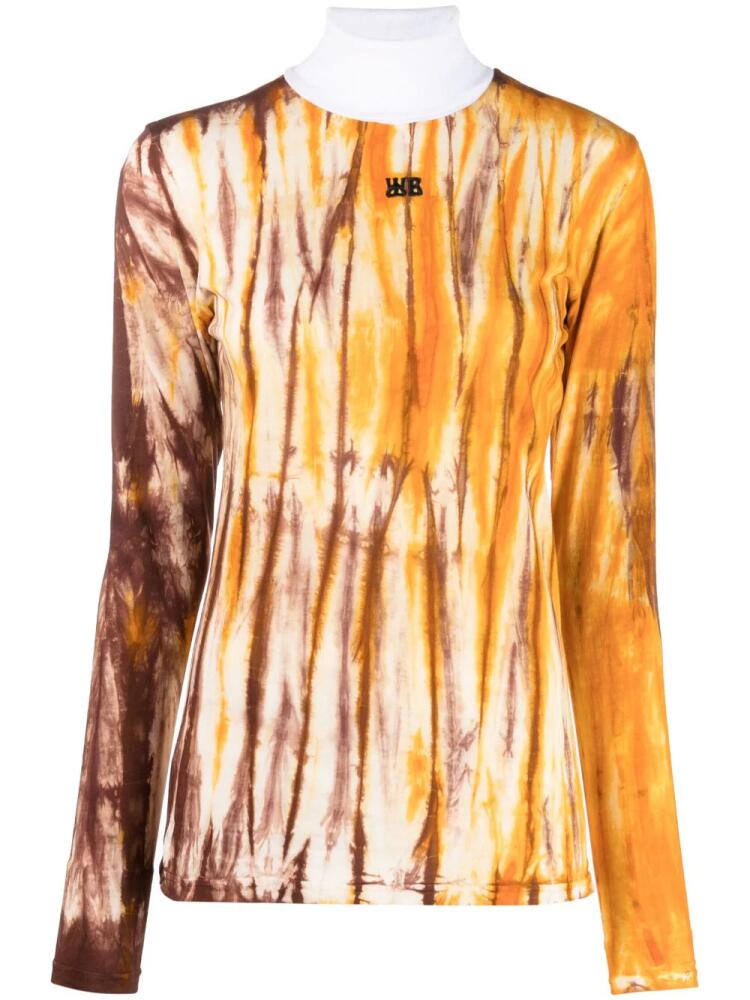 Wales Bonner tie-dye cotton top - Orange Cover