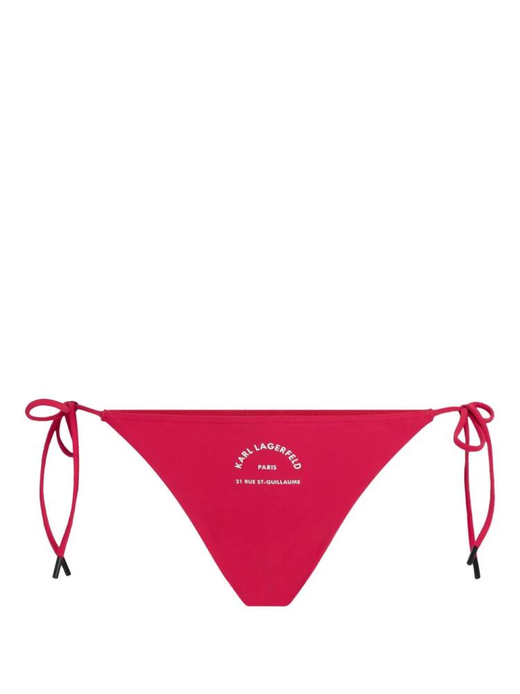 Karl Lagerfeld Rue St-Guillaume bikini top - Pink Cover