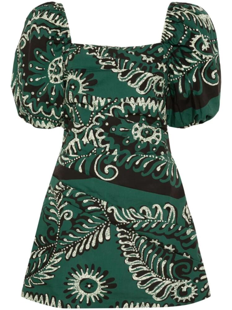 Sea Charlough mini dress - Green Cover