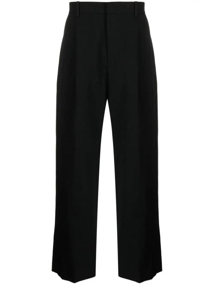 Juun.J straight-leg wool trousers - Black Cover