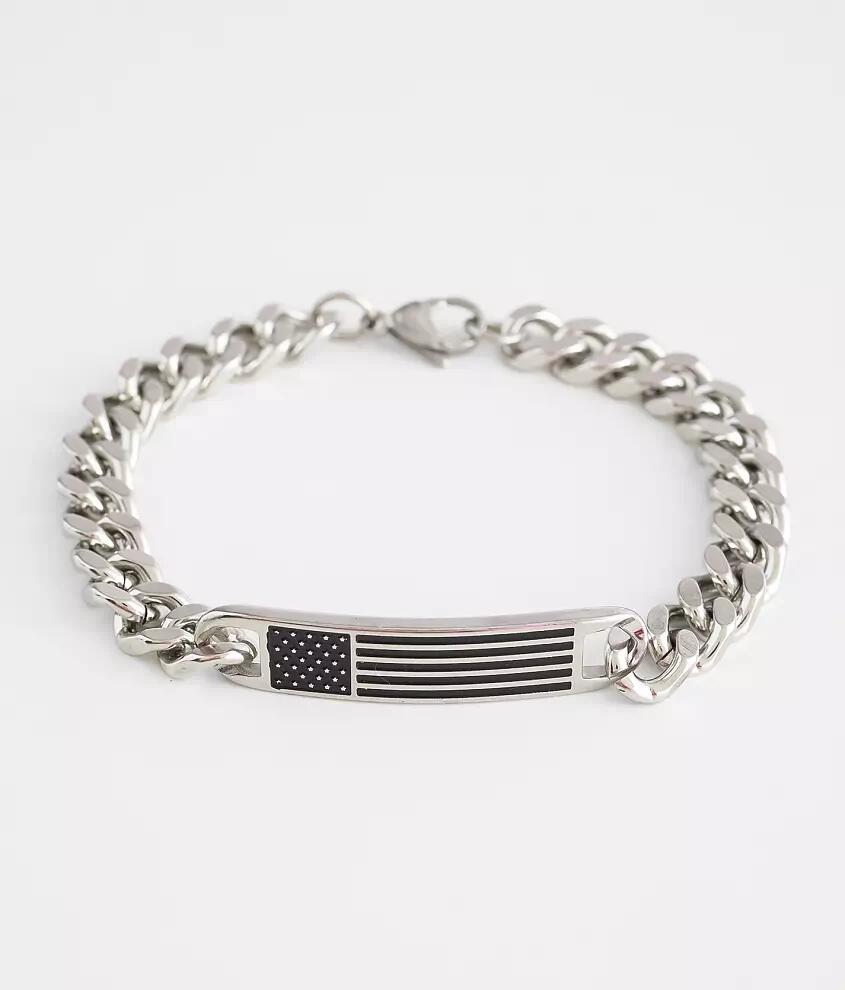 BKE American Flag Chain Bracelet Cover