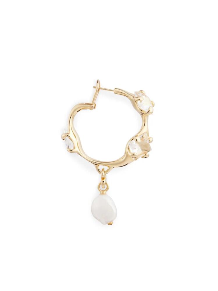 AMI Paris pearl drop earrings - Gold Cover