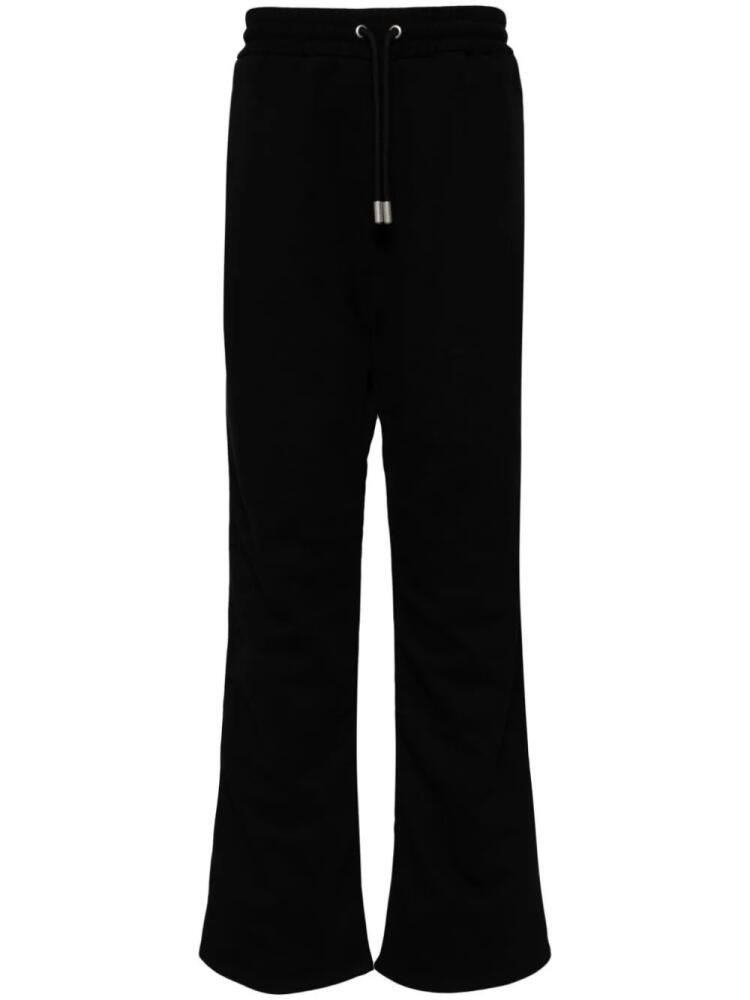 Off-White Diag-stripe embroidered track pants - Black Cover