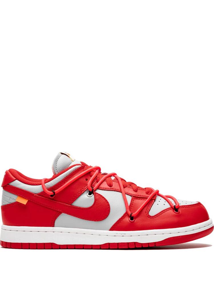 Nike X Off-White Dunk Low "University Red" sneakers Cover