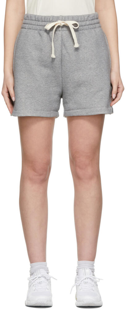 HALFBOY Grey Sweat Shorts Cover