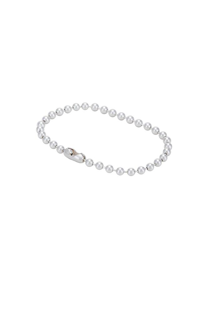 Martine Ali 925 Silver Oli Ball Bracelet in Metallic Silver Cover