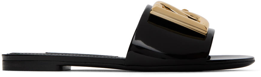 Dolce&Gabbana Black Logo Slides Cover