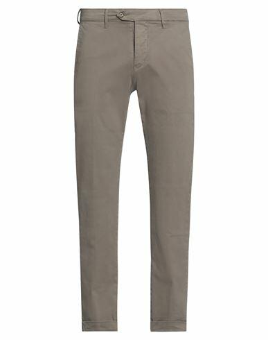 0/zero Construction Man Pants Khaki Cotton, Elastane Cover