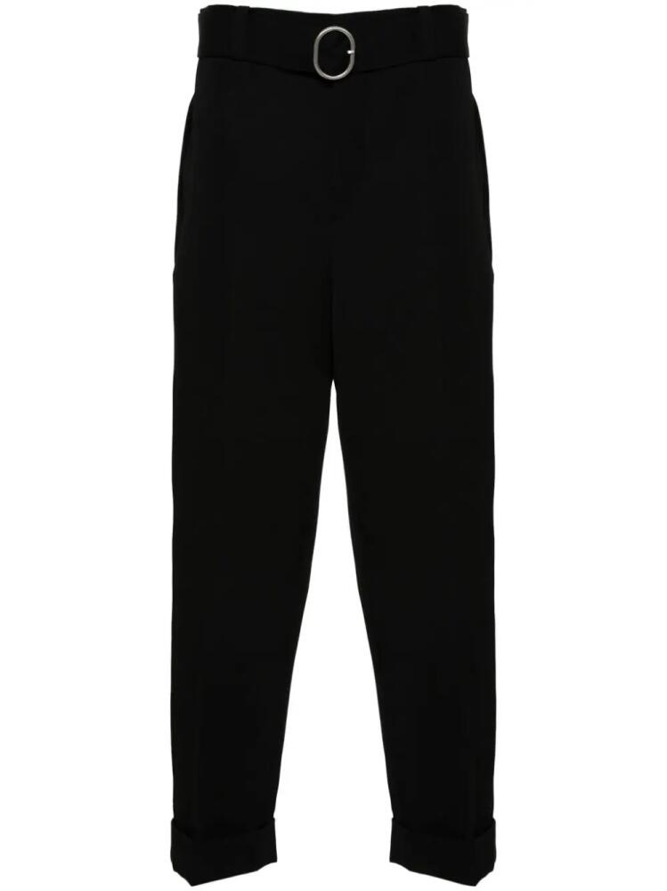 Jil Sander wool cropped trousers - Black Cover