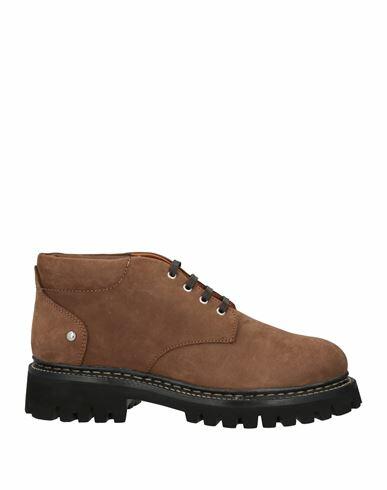 Dsquared2 Man Ankle boots Brown Leather Cover