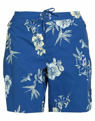 Vans Man Beach shorts and pants Blue Polyester Cover