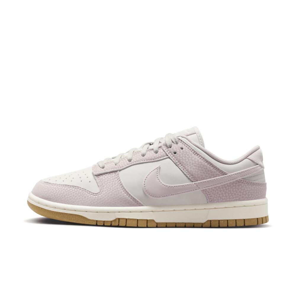 Nike Women's Dunk Low Premium Next Nature Shoes in Grey Cover