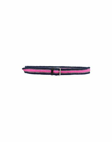 Philosophy Di Lorenzo Serafini Woman Belt Fuchsia Soft Leather, Textile fibers Cover