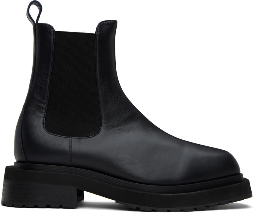 Eckhaus Latta Black Mike Chelsea Boots Cover