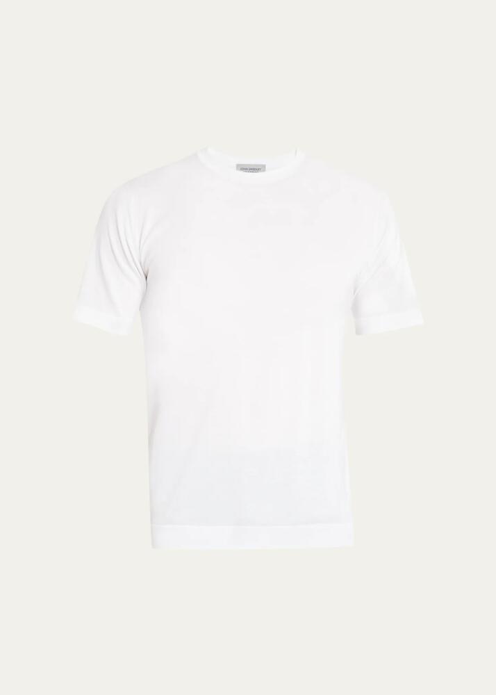 John Smedley Men's Lorca Sea Island Cotton T-Shirt Cover